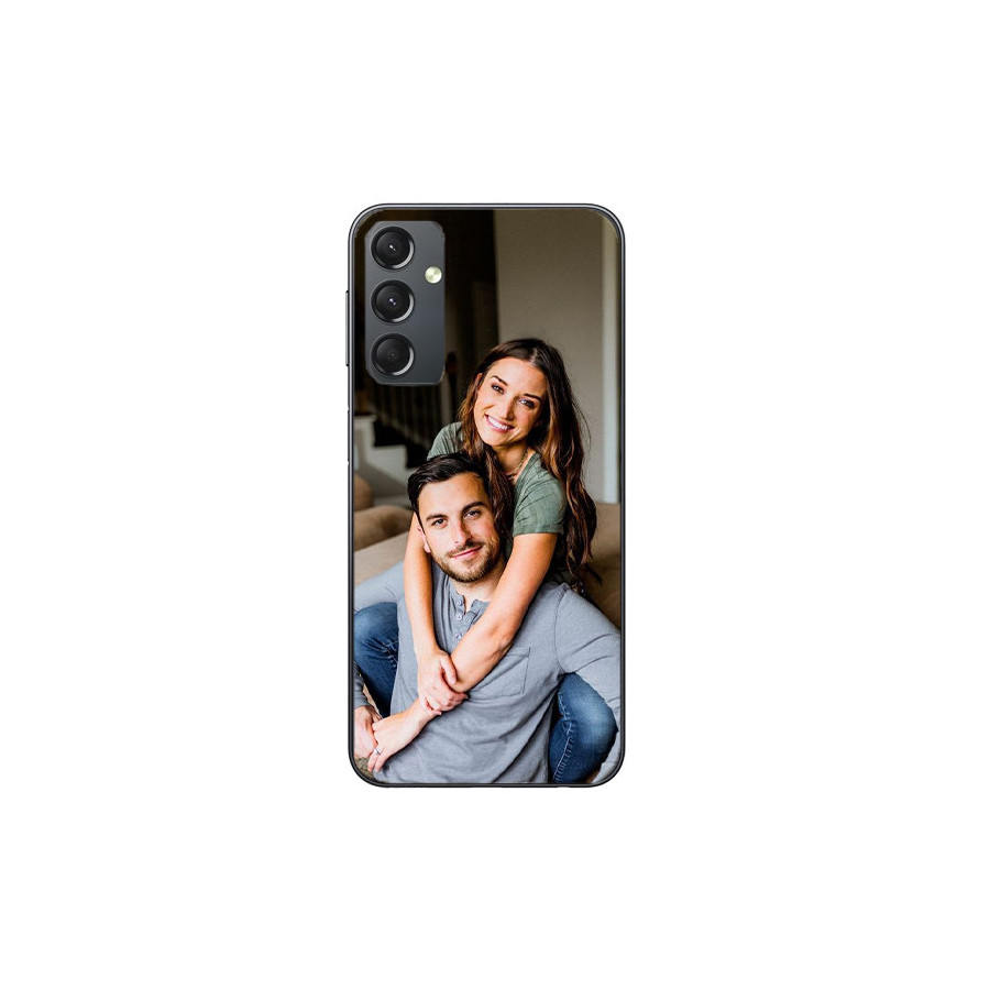 Capa Personalizada Para Samsung Galaxy A54 Com Laterais De Silicone