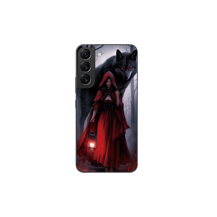 Capa Personalizada Para Samsung Galaxy S22 Com Laterais De Silicone