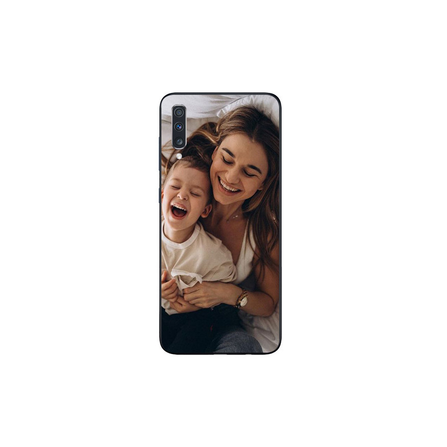 Capa Personalizada Para Samsung Galaxy A70 Com Laterais De Silicone