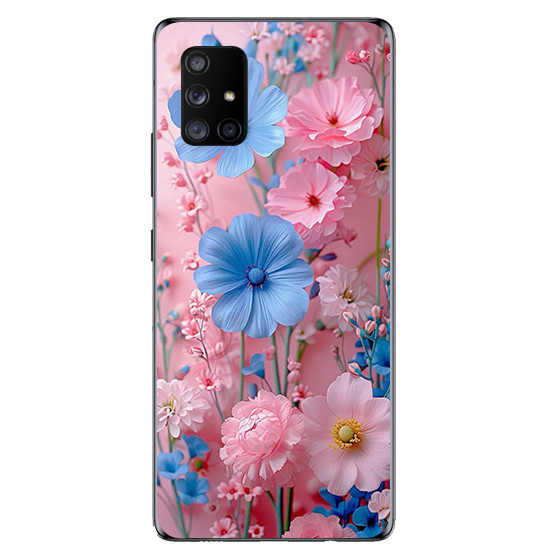 Capa Personalizada Para Samsung Galaxy A71 Com Laterais De Silicone