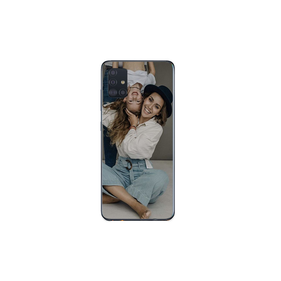 Capa Personalizada Para Samsung Galaxy A51 5g Com Laterais De Silicone