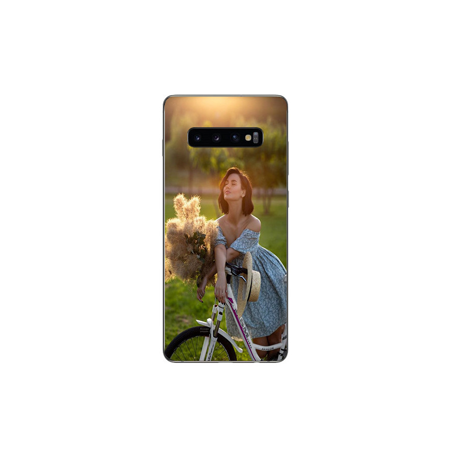 Capa Personalizada Para Samsung Galaxy S10 Plus Com Laterais De Silicone