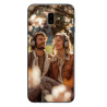 Capa Personalizada Para Samsung Galaxy J6 Plus Com Laterais De Silicone