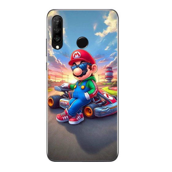 Capa personalizada para Huawei P30 Lite com laterais de silicone