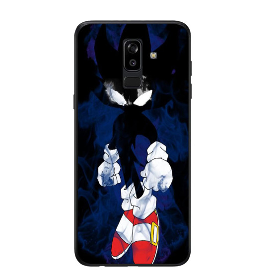 Capa personalizada para Samsung Galaxy J8 2018 com laterais de silicone