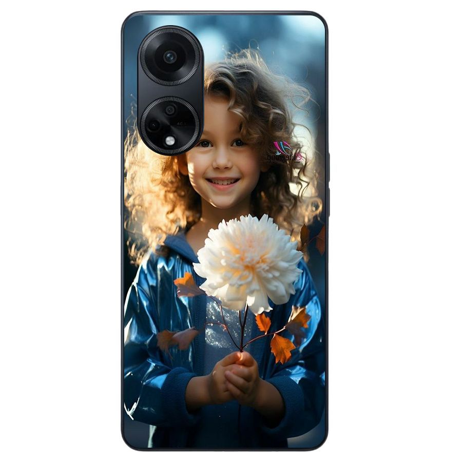 Capa Personalizada Para Oppo A98 Com Laterais De Silicone