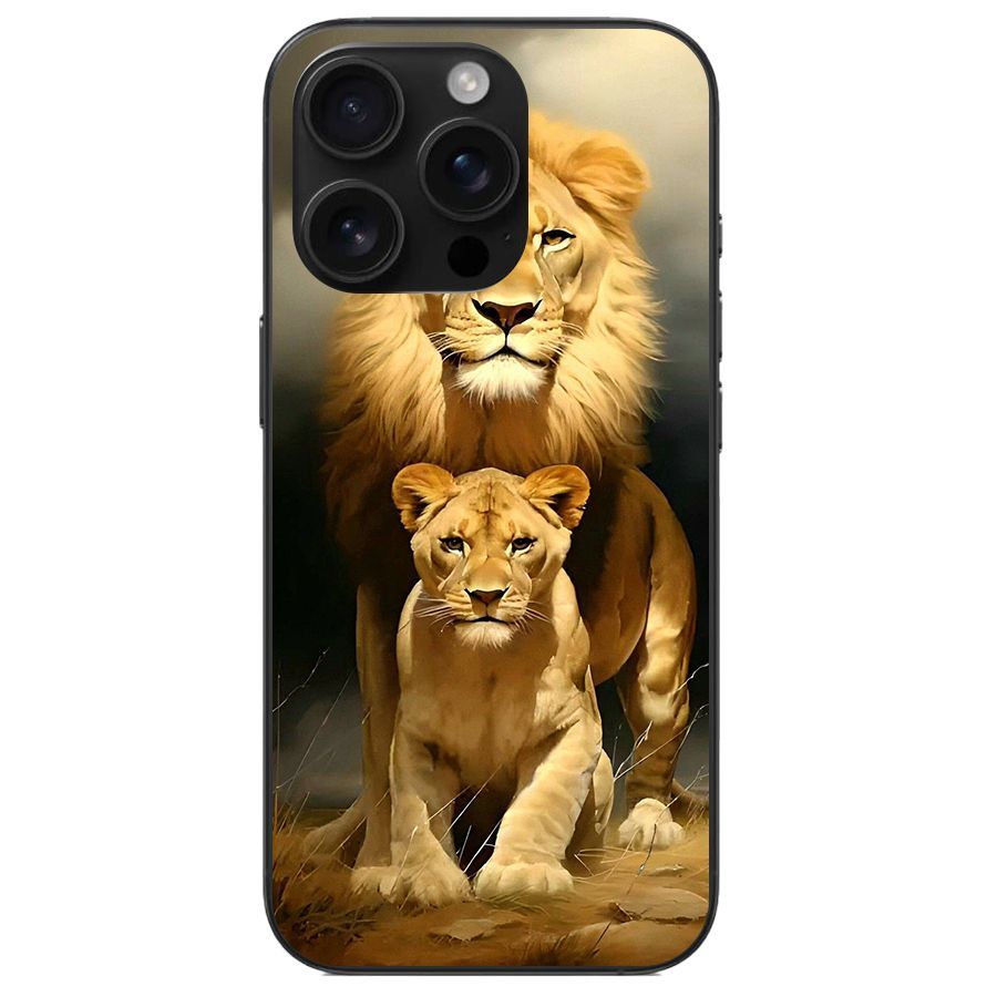 Capa personalizada para iPhone 16 Pro com laterais de silicone