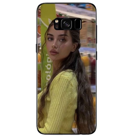 Capa Personalizada Para Samsung Galaxy S8 Com Laterais De Silicone