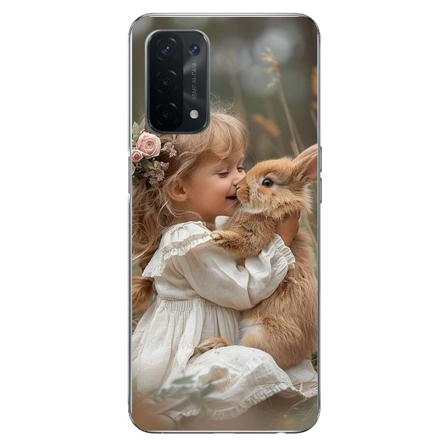 Capa Personalizada Para Oppo A54 5g Com Laterais De Silicone