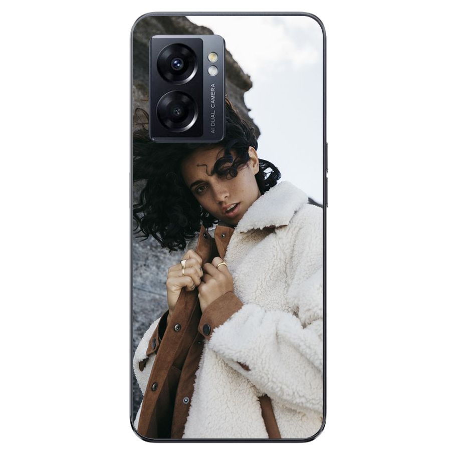 Capa Personalizada Para Oppo A77 Com Laterais De Silicone