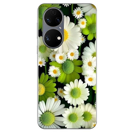 Capa personalizada para Huawei P50 com laterais de plástico