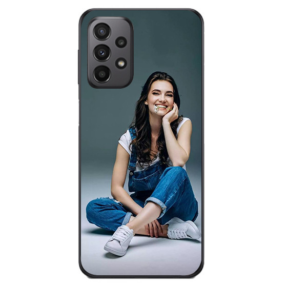 Capa Personalizada Para Samsung Galaxy A72 4g Com Laterais De Silicone