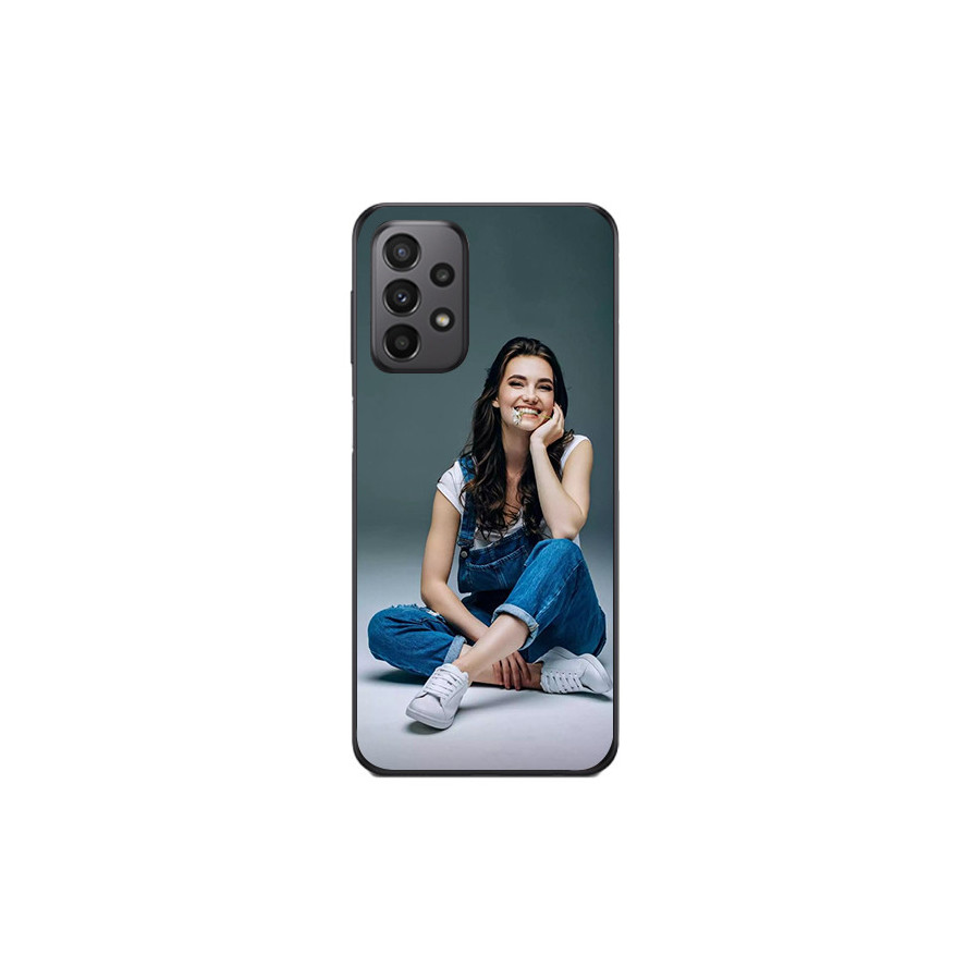 Capa Personalizada Para Samsung Galaxy A72 4g Com Laterais De Silicone